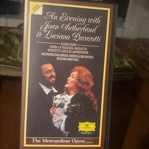 An Evening with Joan Sutherland & Luciano Pavarotti VHS